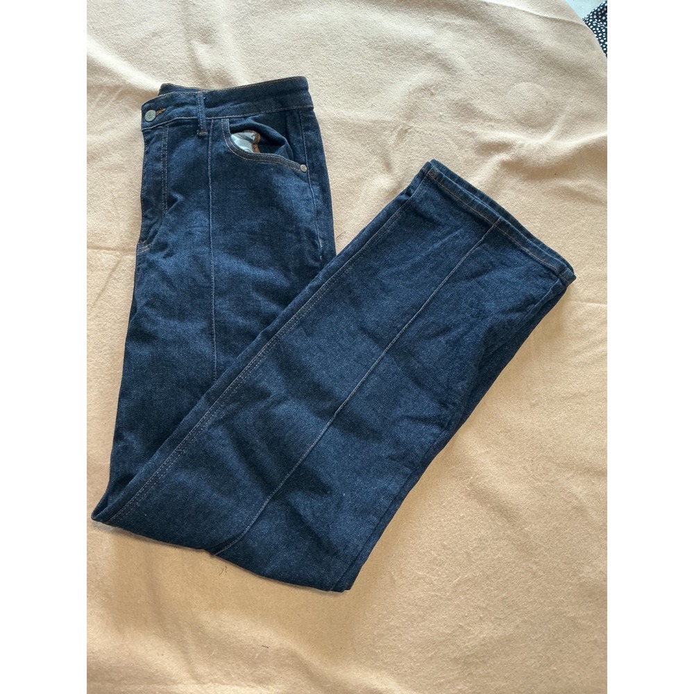 Judy Blue Wide Leg Trouser Jeans 15/32 Dark Blue Wash Tall